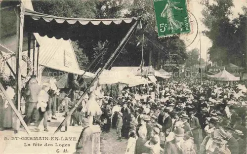 AK / Ansichtskarte ST-GERMAIN-EN-LAYE 78 Yvelines La Fête des Loges