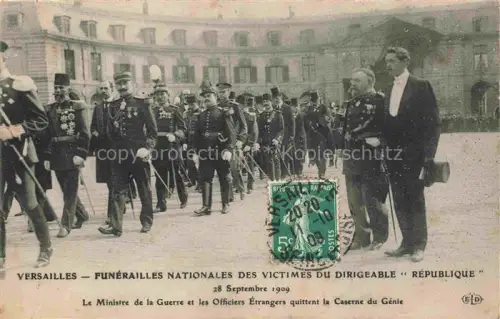 AK / Ansichtskarte VERSAILLES 78 Funérailles Nationales des Victimes du Dirigeable République