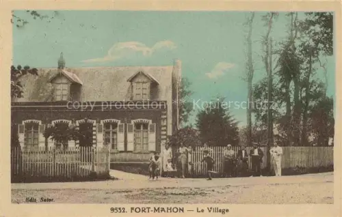 AK / Ansichtskarte Fort-Mahon-Plage Abbeville 80 Somme Le village