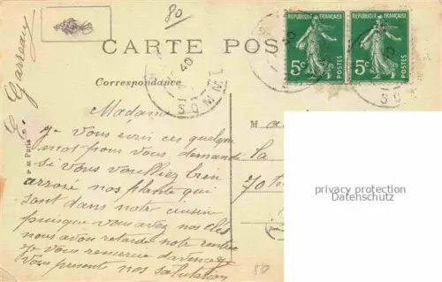 AK / Ansichtskarte Ham  PERONNE 80 Somme Avene de la Gare