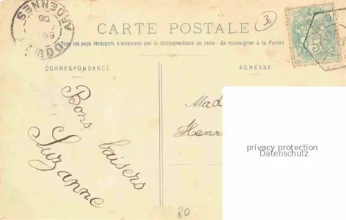 AK / Ansichtskarte Fort-Mahon-Plage Abbeville 80 Somme Panorama sur l'Avenue de la Mer