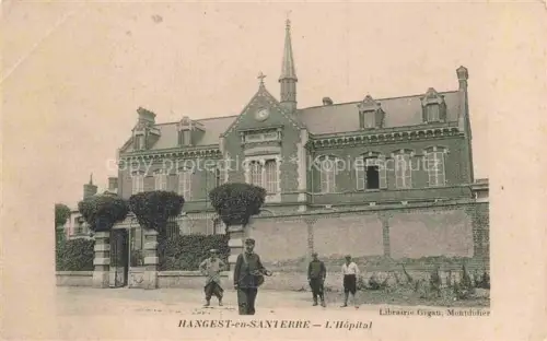 AK / Ansichtskarte Hangest-en-Santerre Montdidier 80 Somme Hôpital