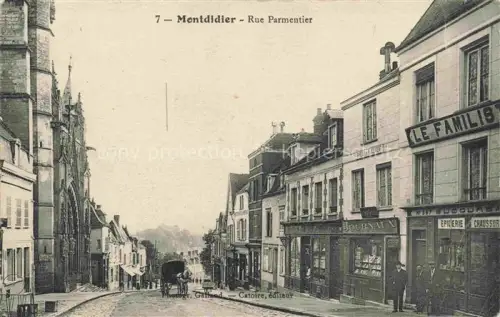 AK / Ansichtskarte Montdidier  Mondidier 80 Somme Rue Parmentier