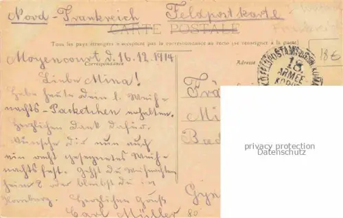 AK / Ansichtskarte Nesle Peronne 80 Somme Rue Gambetta