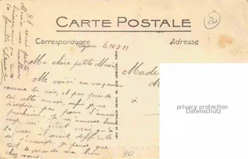 AK / Ansichtskarte CAYEUX -SUR-MER Abbeville 80 Somme La plage à marée haute