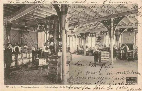 AK / Ansichtskarte Evian-les-Bains Thonon-les-Bains 74 Haute-Savoie Embouteillage de la Source Cachat