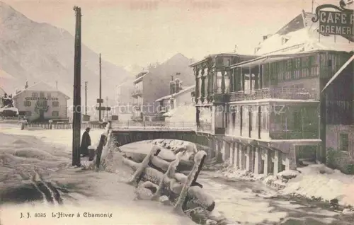 AK / Ansichtskarte CHAMONIX BONNEVILLE 74 Haute-Savoie en hiver