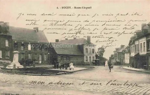 AK / Ansichtskarte Buchy  ROUEN 76 Seine-Maritime Route d'Argueil