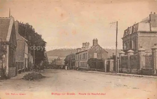 AK / Ansichtskarte Blangy-sur-Bresle DIEPPE 76 Seine-Maritime Route de Neufchâtel