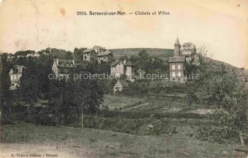 AK / Ansichtskarte Berneval-sur-Mer Berneval-le-Grand 76 Seine-Maritime Châlets et villas