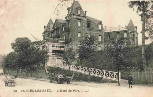 AK / Ansichtskarte Forges-les-Eaux Dieppe 76 Seine-Maritime Hôtel du Parc