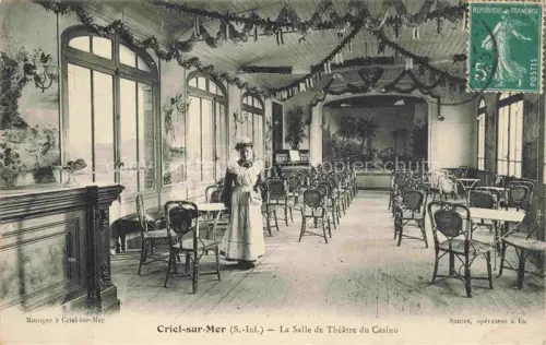 AK / Ansichtskarte Criel-sur-Mer DIEPPE 76 Seine-Maritime La Salle de Théâtre du Casino