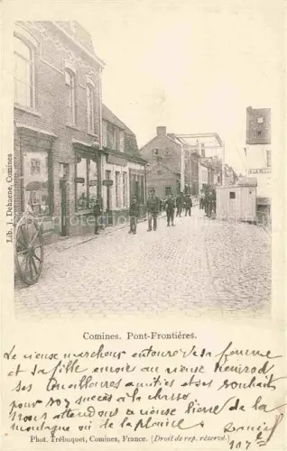 AK / Ansichtskarte Comines LILLE 59 Nord Pont Frontières