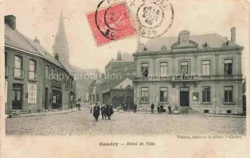 AK / Ansichtskarte Caudry CAMBRAI 59 Nord Hôtel de Ville