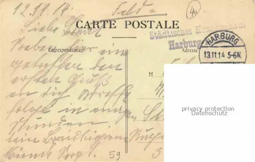 AK / Ansichtskarte Hautmont Avesnes-sur-Helpe 59 Nord L'Infirmerie Hospice Feldpost