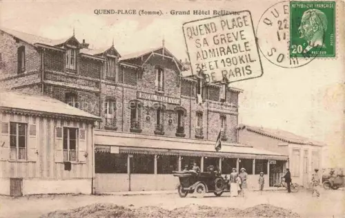 AK / Ansichtskarte Quend-Plage les Pins Abbeville 80 Somme Grand Hôtel Bellevue