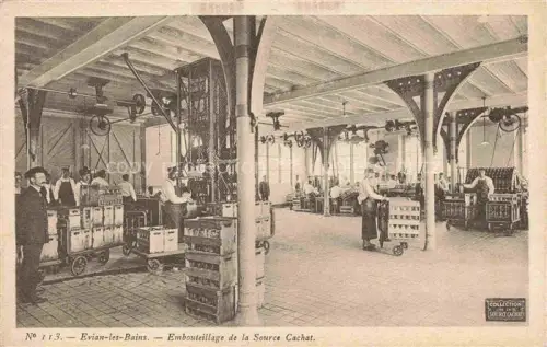 AK / Ansichtskarte Evian-les-Bains Thonon-les-Bains 74 Haute-Savoie Embouteillage de la Source Cachat