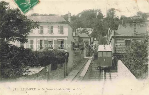 AK / Ansichtskarte LE HAVRE 76 Le Funiculaire de la Côte