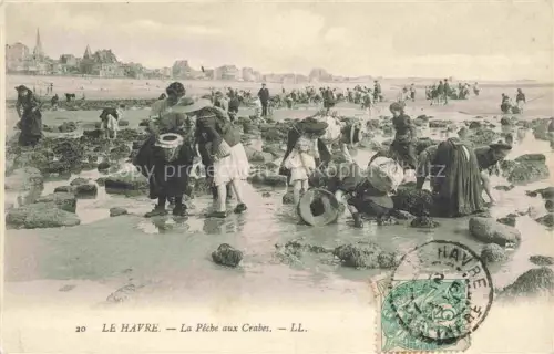 AK / Ansichtskarte LE HAVRE 76 La pêche aux crabes