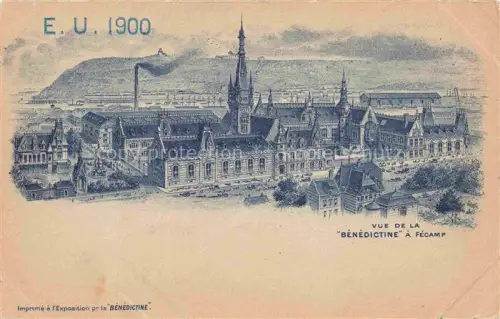 AK / Ansichtskarte FECAMP Le Havre 76 Seine-Maritime Vue de la Bénédictine Litho