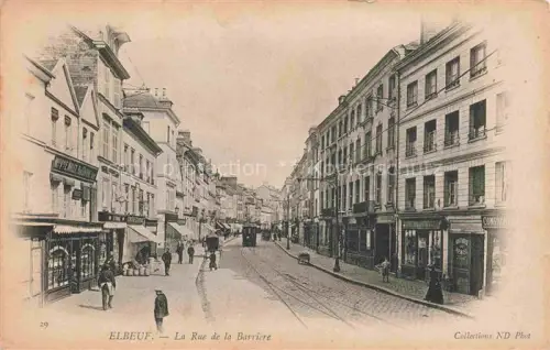 AK / Ansichtskarte ELBEUF Rouen 76 Seine-Maritime Rue de la Barrière