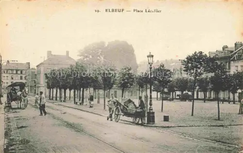 AK / Ansichtskarte ELBEUF Rouen 76 Seine-Maritime Place Lécollier