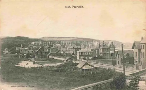 AK / Ansichtskarte Pourville-sur-Mer DIEPPE 76 Seine-Maritime Vue générale