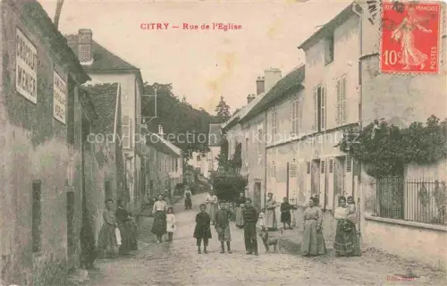 AK / Ansichtskarte Citry MEAUX 77 Seine-et-Marne Rue de l'Eglise