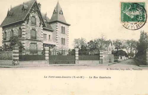 AK / Ansichtskarte La Ferte-sous-Jouarre Meaux 77 Seine-et-Marne La Rue Gambetta