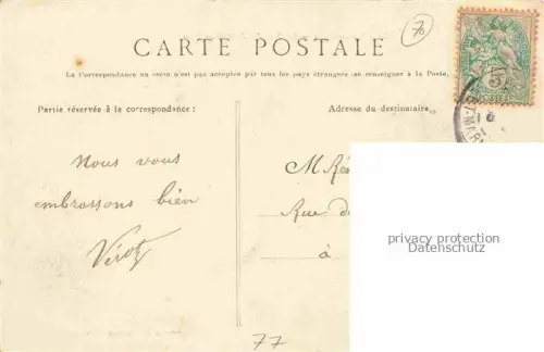 AK / Ansichtskarte Everly PROVINS 77 Seine-et-Marne Rue du Bout-d'en haut