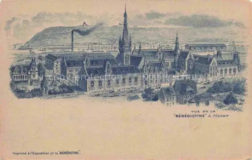 AK / Ansichtskarte FECAMP Le Havre 76 Seine-Maritime Vue de la Bénédictine Litho