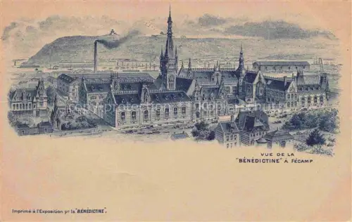 AK / Ansichtskarte FECAMP Le Havre 76 Seine-Maritime Vue de la Bénédictine Litho