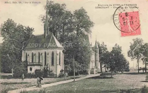 AK / Ansichtskarte Vitry-le-Francois 51 Marne Goncourt Chapelle du Chateau