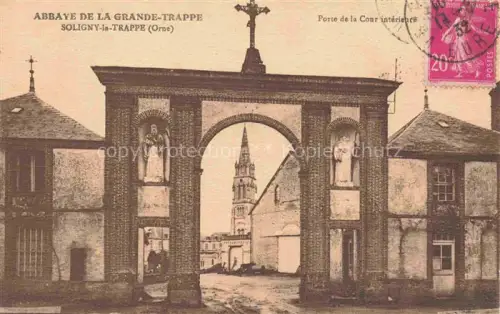 AK / Ansichtskarte Abbaye-de-la-Grande-Trappe Soligny-la-Trappe 61 Orne Porte de la Cont intoriente