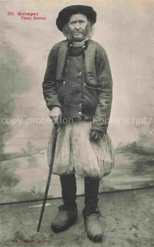 AK / Ansichtskarte QUIMPER 29 Finistere Vieux Breton