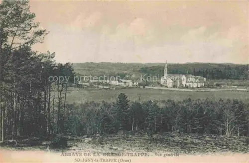 AK / Ansichtskarte Abbaye-de-la-Grande-Trappe Soligny-la-Trappe 61 Orne Vue generale 