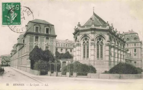 AK / Ansichtskarte RENNES 35 Ille-et-Vilaine Le Lycee 