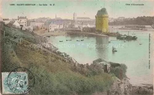 AK / Ansichtskarte SAINT-SERVAN-SUR-MER St-Servan-sur-Mer 35 Ille-et-Vilaine La Cale 