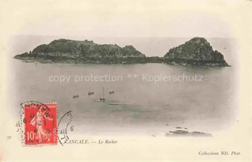 AK / Ansichtskarte CANCALE Saint-Malo 35 Ille-et-Vilaine Le Rocher