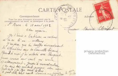 AK / Ansichtskarte Saint-Brice-en-Cogles Chateau de la Motte