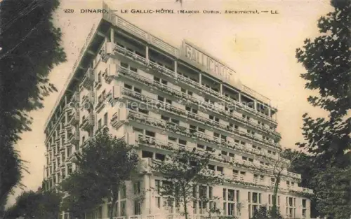 AK / Ansichtskarte DINARD 35 Ille-et-Vilaine Le Gallic Hotel 