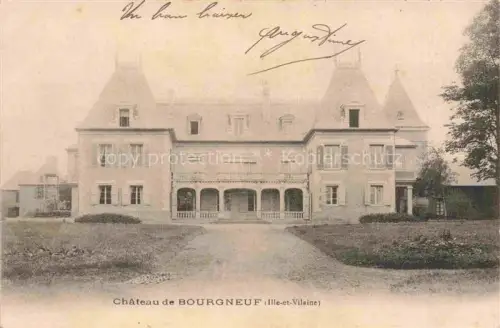 AK / Ansichtskarte Bourgneuf Chateau Chateauneuf Saint-Malo 35 Ille-et-Vilaine Haus 