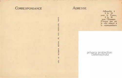 AK / Ansichtskarte Trestraou Perros-Guirec Lannion 22 Cotes-d Armor Vue prise travers les sapins