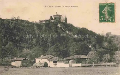 AK / Ansichtskarte Beaufort GRENOBLE 38 Isere L'ancien Rempart