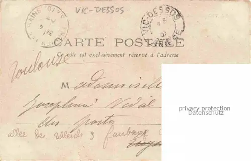 AK / Ansichtskarte Vic-Dessos Vicdessos Vic d Essos FOIX 09 Ariege Ayers le Montcalm