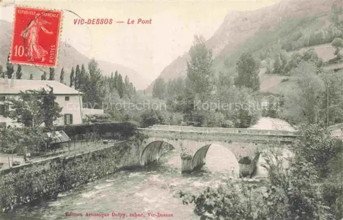 AK / Ansichtskarte Vic-Dessos Vicdessos Vic d Essos FOIX 09 Ariege Le Pont