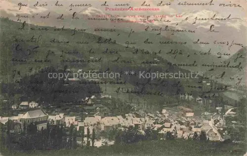 AK / Ansichtskarte Castillon-en-Couserans Saint-Girons 09 Ariege Vue sur la Vallee du Lez