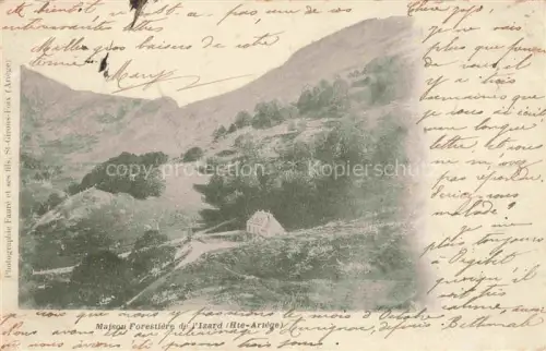 AK / Ansichtskarte Izard Auzat FOIX 09 Ariege Maison Forestiere de l'Izard