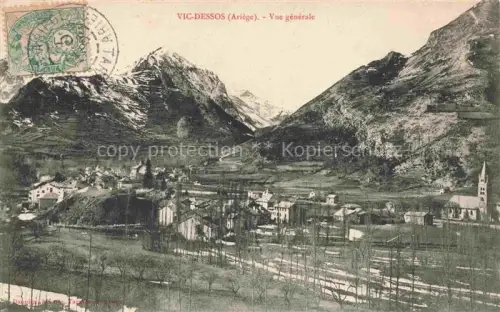 AK / Ansichtskarte Vic-Dessos Vicdessos Vic d Essos FOIX 09 Ariege Vue generale