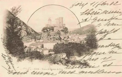 AK / Ansichtskarte FOIX 09 Ariege Tours de Gasteon de Foix